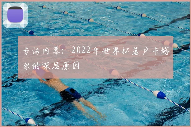 专访内幕:2022年世界杯落户卡塔尔的深层原因